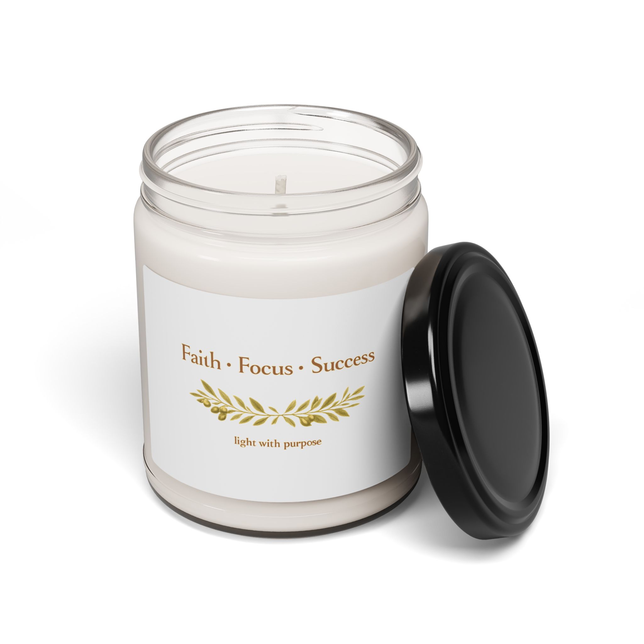 Nursing for Success Candle – Faith. Focus. Nursing Success. - Image 2