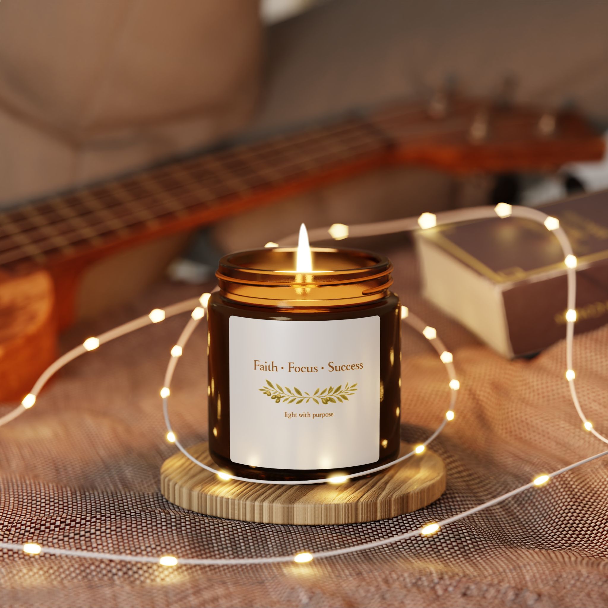 Nursing for Success Soy Candle – Calm & Cozy Scented Candle - Image 4