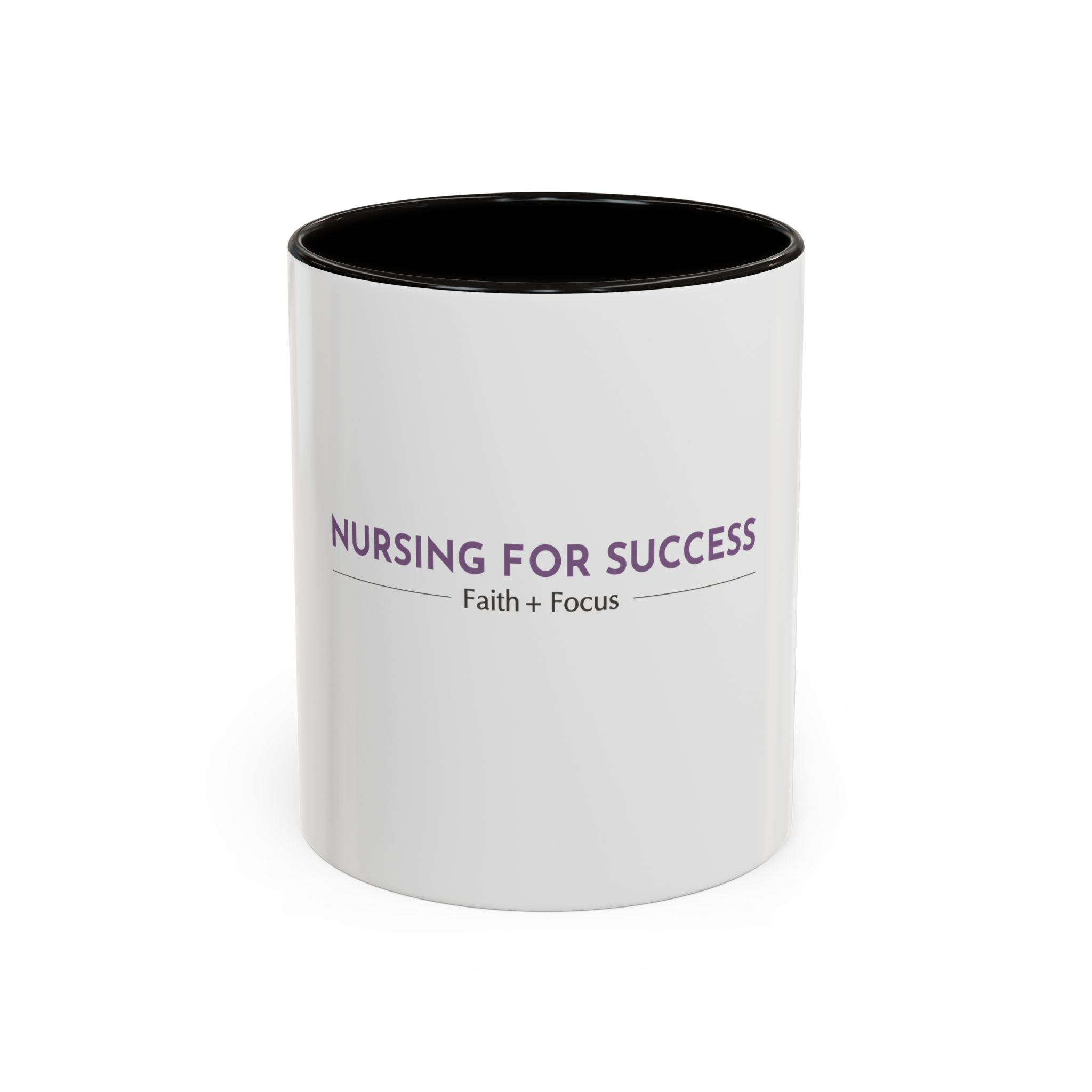 Faith • Focus • Success Coffee Mug | Inspirational Drinkware