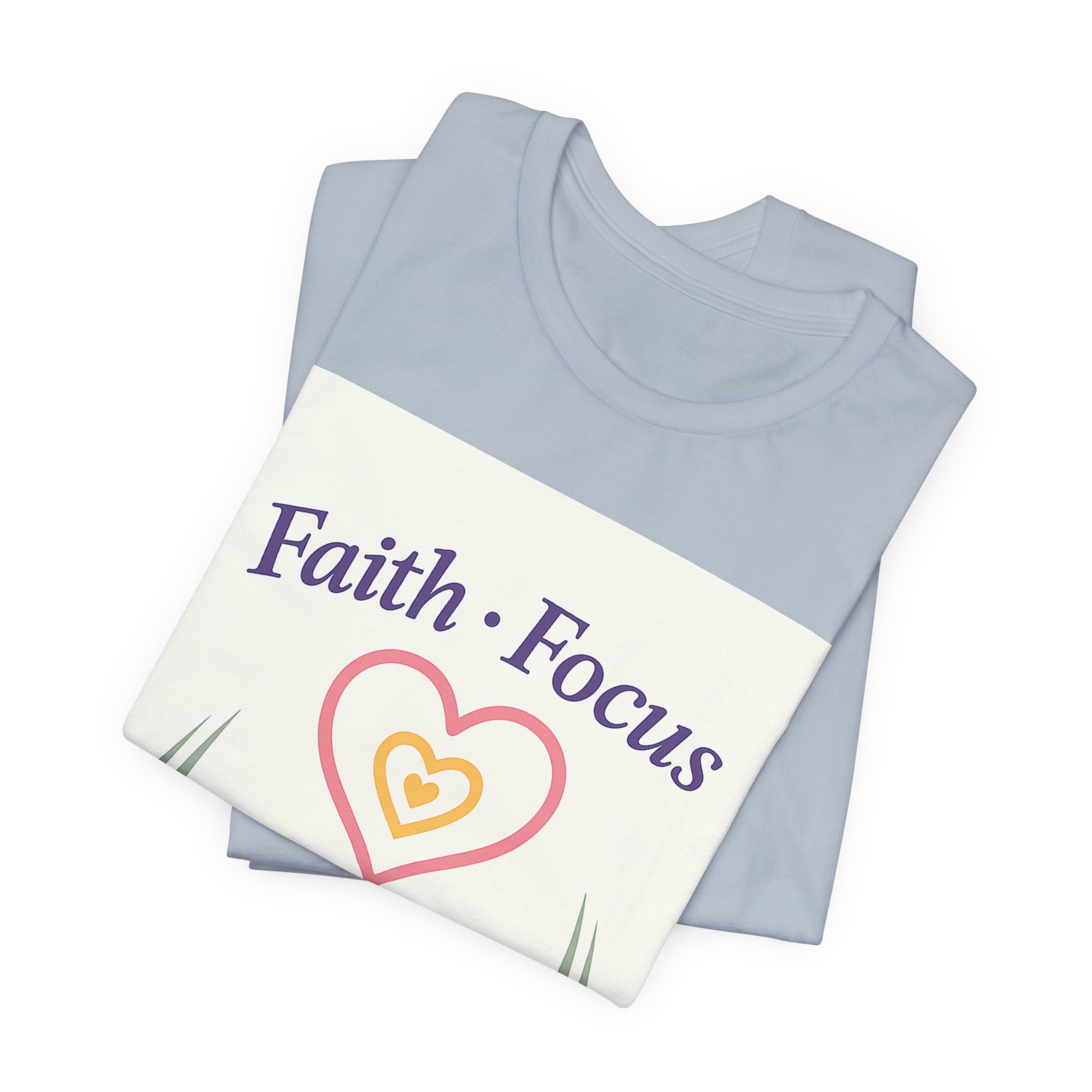 Faith · Focus · Nursing Success T-Shirt – Empowering Apparel for Nurses & Students - Image 4