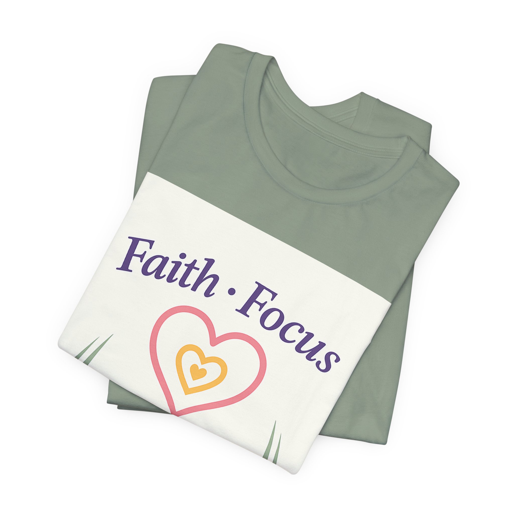 Faith · Focus · Nursing Success T-Shirt – Empowering Apparel for Nurses & Students - Image 5