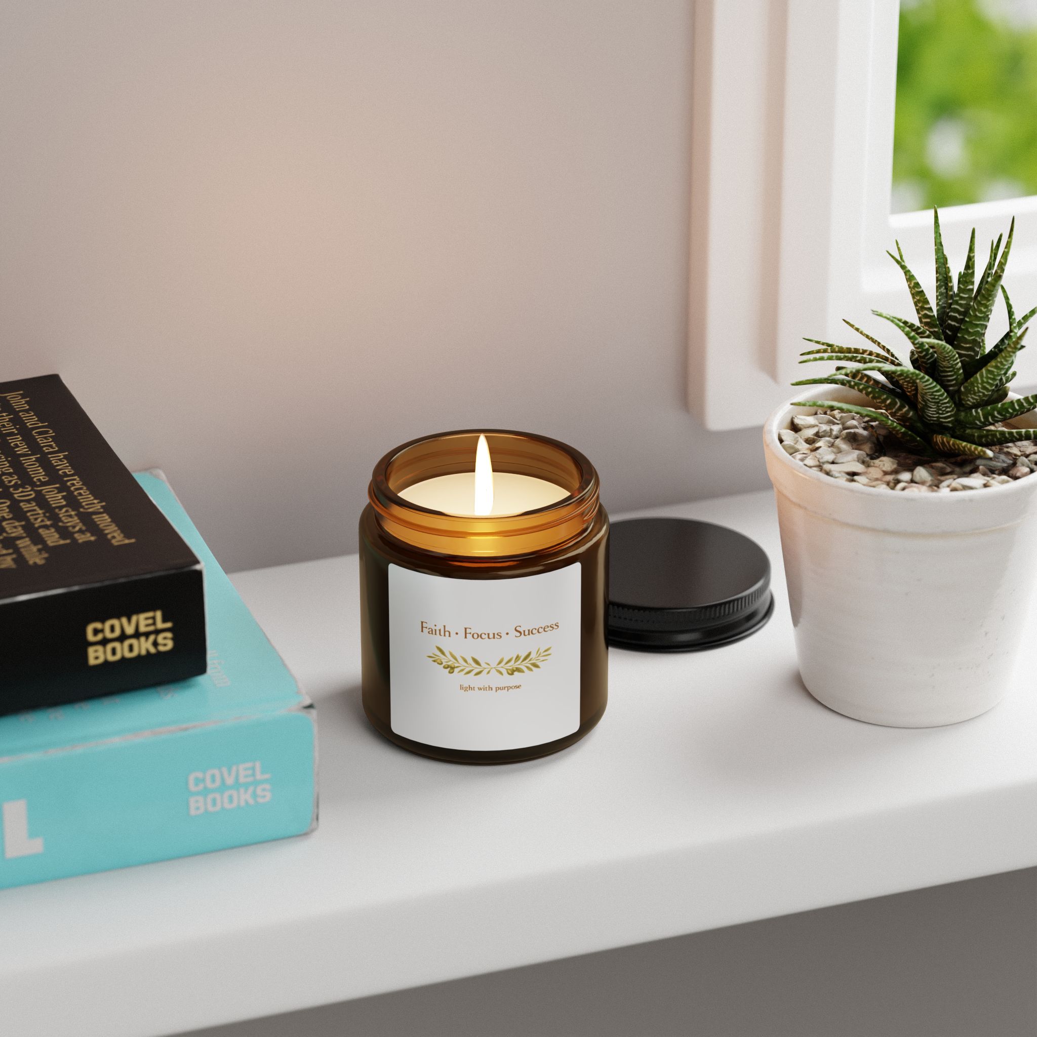 Nursing for Success Soy Candle – Calm & Cozy Scented Candle - Image 5
