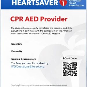 CPR AED Certification Renewal